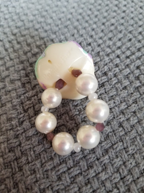 Porcelain Doll Face Ring (Peachy) - image 3