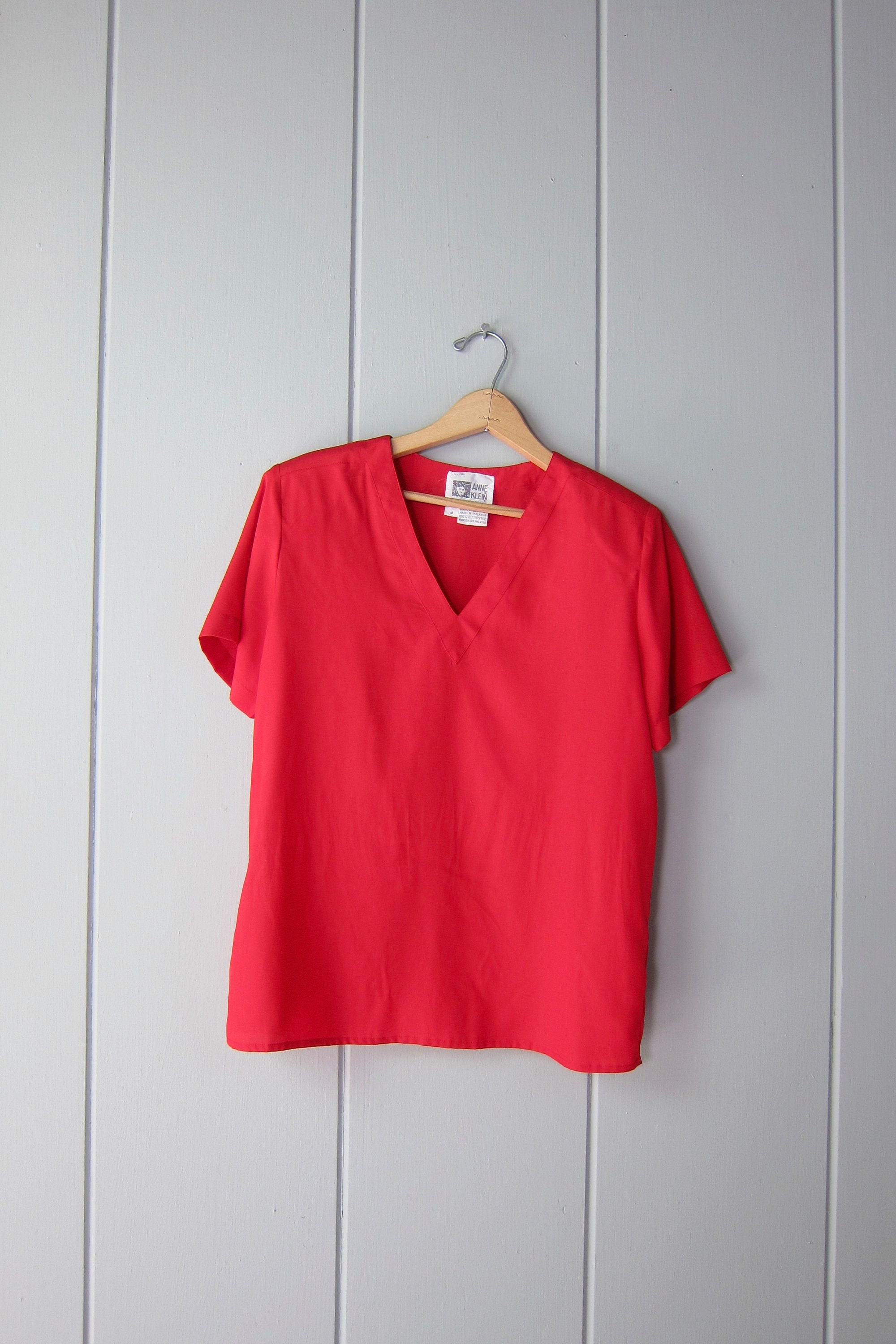 Anne klein hot sale short sleeve tops