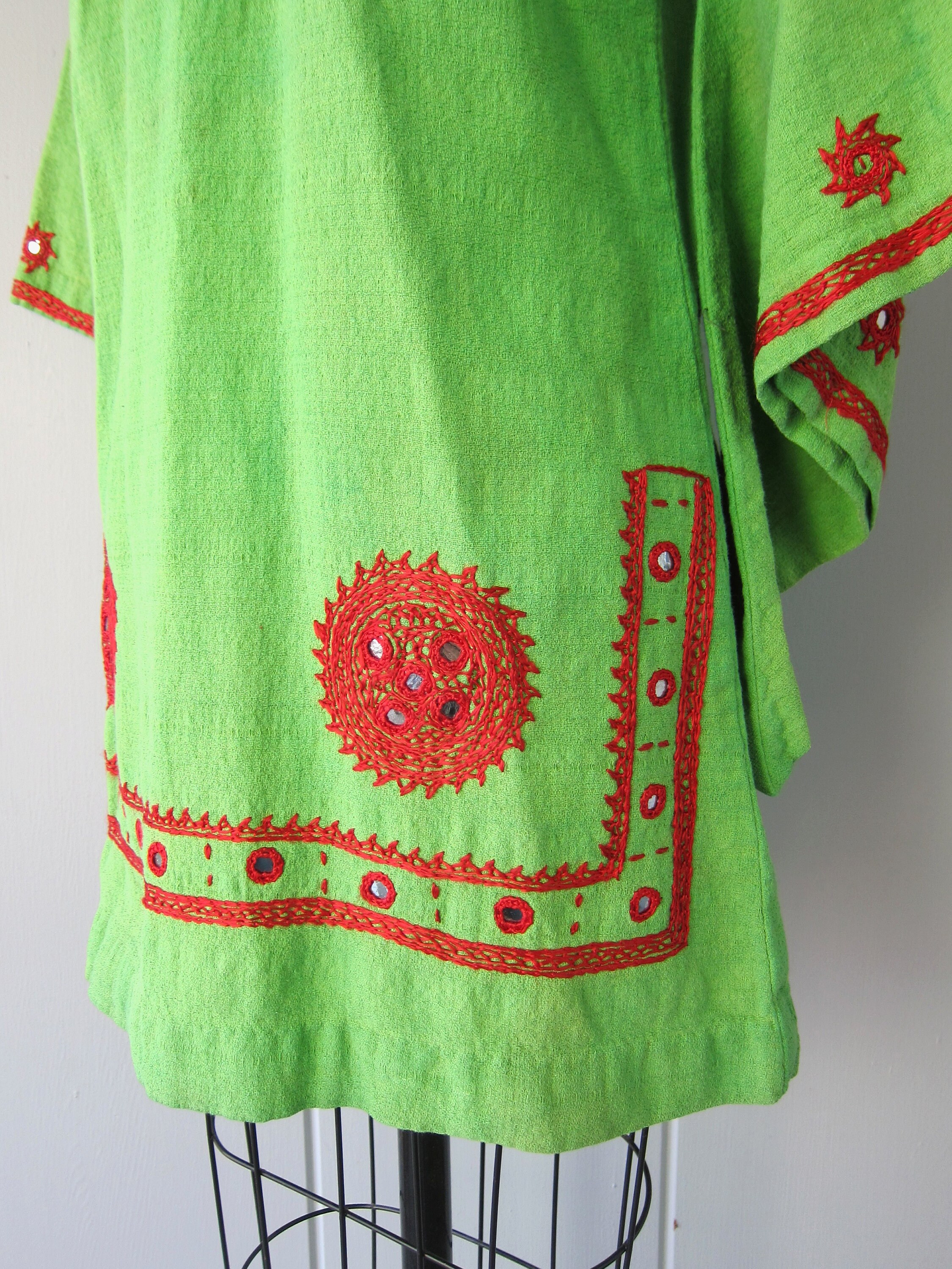 70's indian ethnic mimi dress