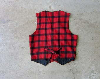 トップス CUSHMAN wool check vest トップス CUSHMAN wool check vest Men's Jessie Vest | Vests