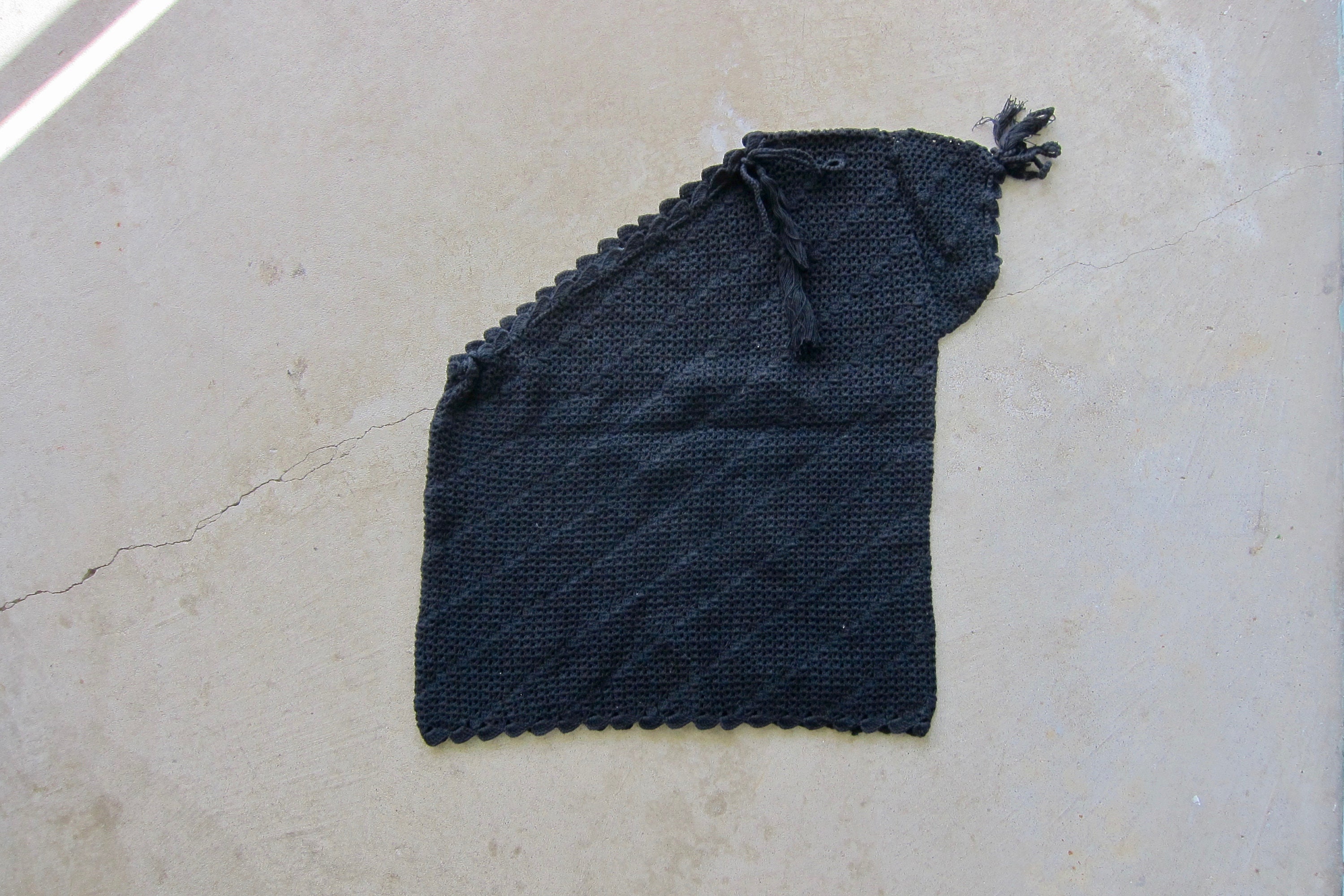 Superfine Merino Longline Knit Camisole in Black Superfine Merino Longline Knit Camisole in Black
