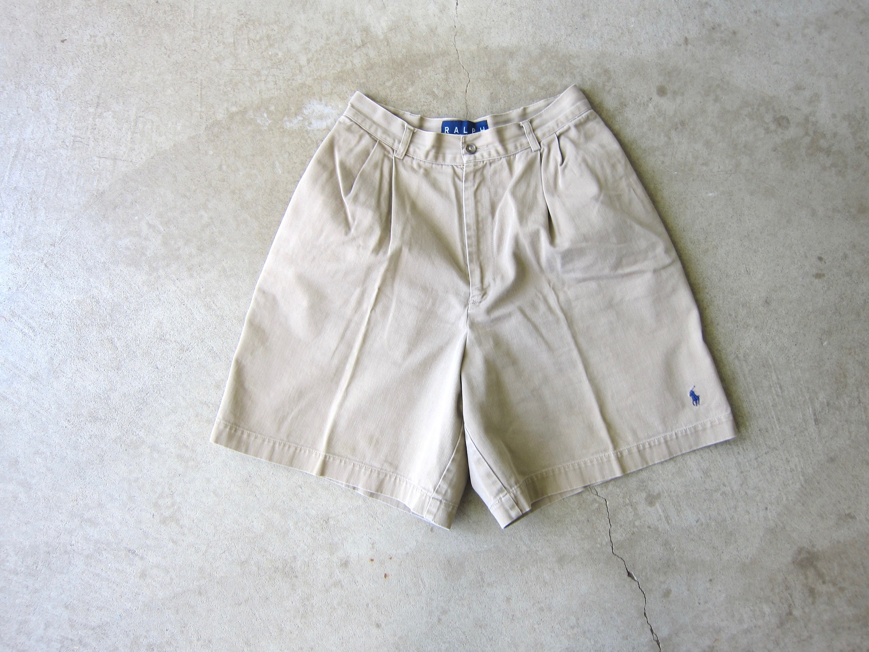 Khaki Polo Shorts 