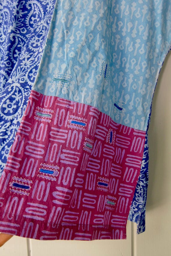 Market Place Embroidered Patchwork Top - image 4