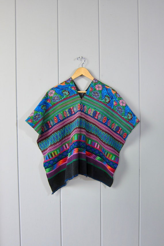Colorful Handwoven Women's Huipil | Hand embroider