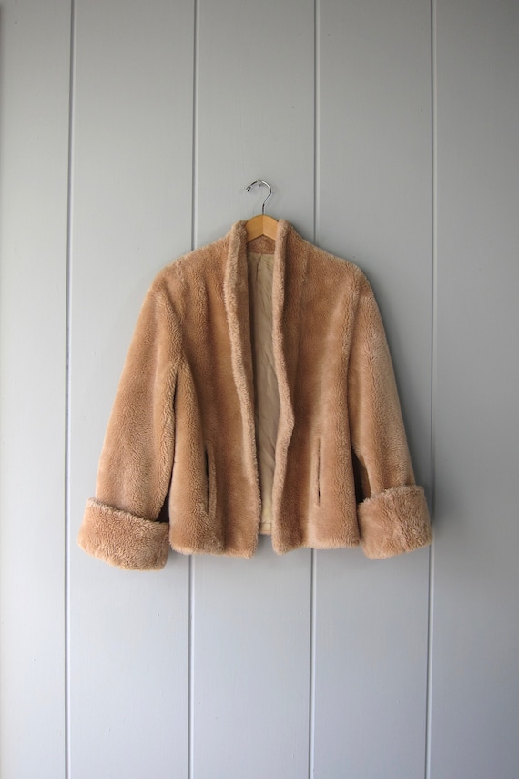 60s Albrecht Furs Coat | Vintage Teddy Bear Coat … - image 4