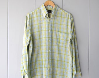 50s/60s men's Towncraft button up oxford shirt - MAQ