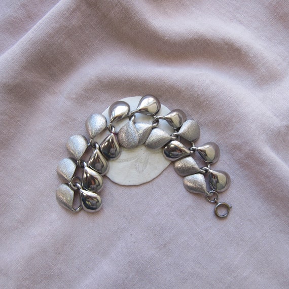 Silver Chain Link Bracelet | Vintage Thick Chain L