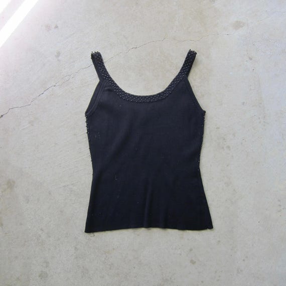 Débardeur noir new arrivals
