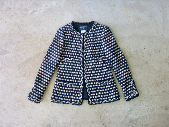 Authentic CHANEL Classic Tweed Jacket 