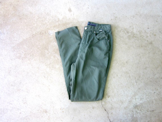 ESCADA Sport Green Cotton Jeans 90s High Waist Stretchy Jeans Modern High  Fashion Pants CAD -  Canada