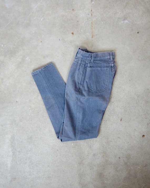 80s Purple Jeans | High Waist LEE Jeans |  Vintage