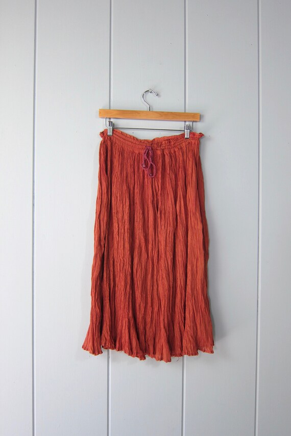 Drawstring skirt 80s sale