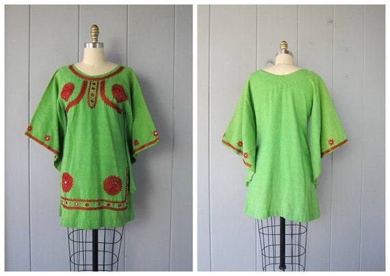 70's indian ethnic mimi dress