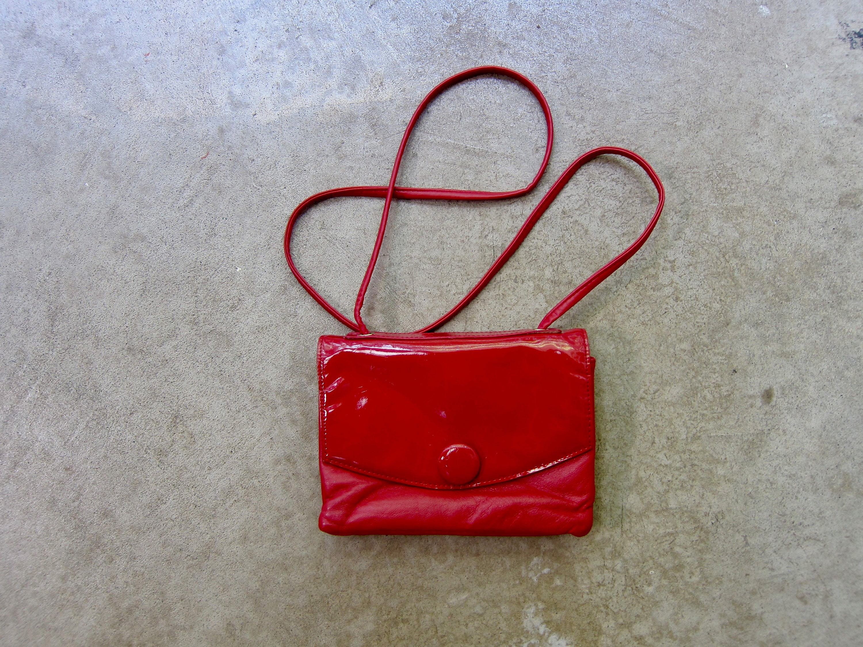 Women 90s Shoulder Bag Leather Purse Classic Clutch Handbag Underarm Handbag  