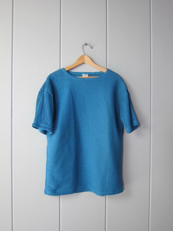 Camiseta azul verdoso sale