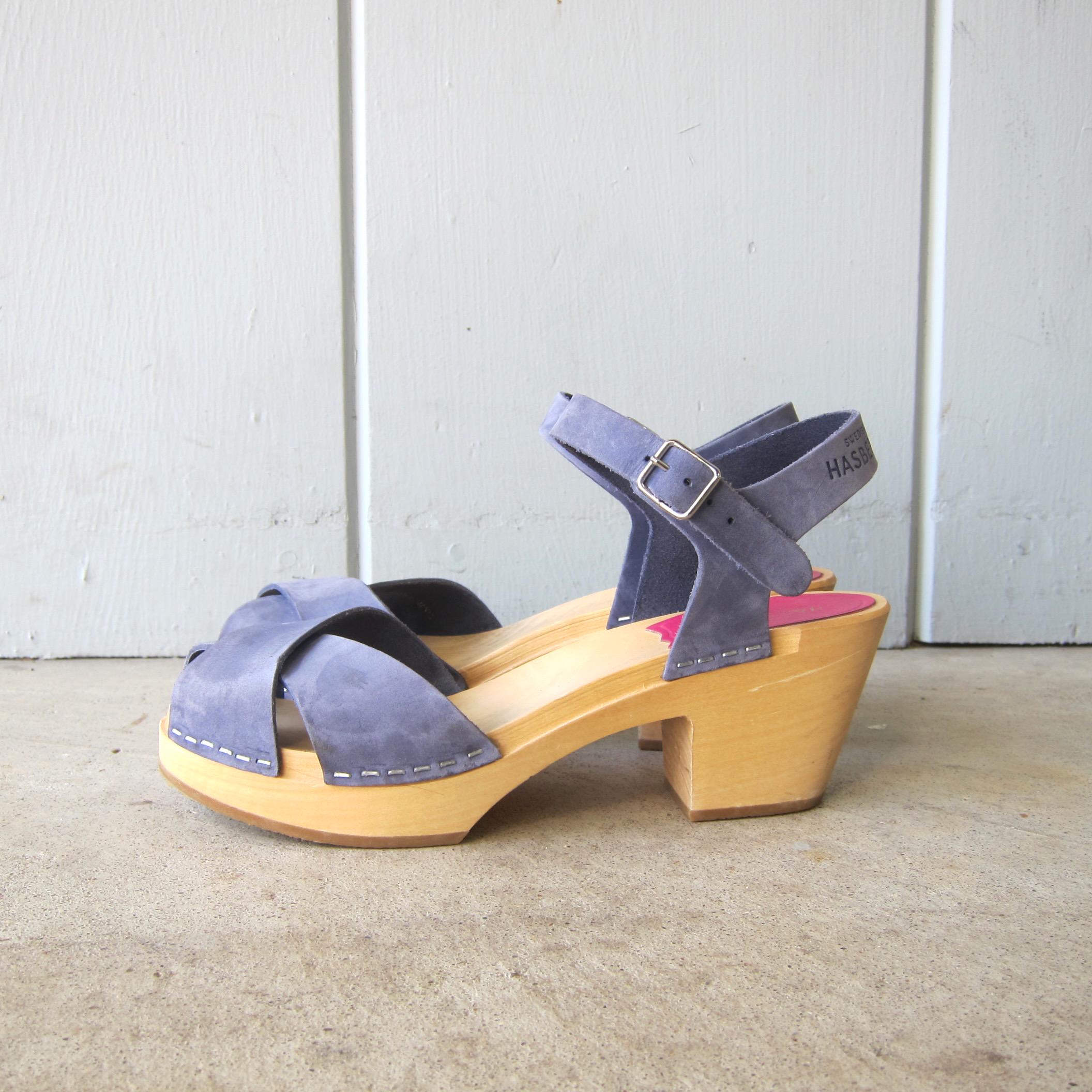 SOREL x NEEDLES Ambler Clog in Purple Suede: Where Utility Meets Eccentricity
