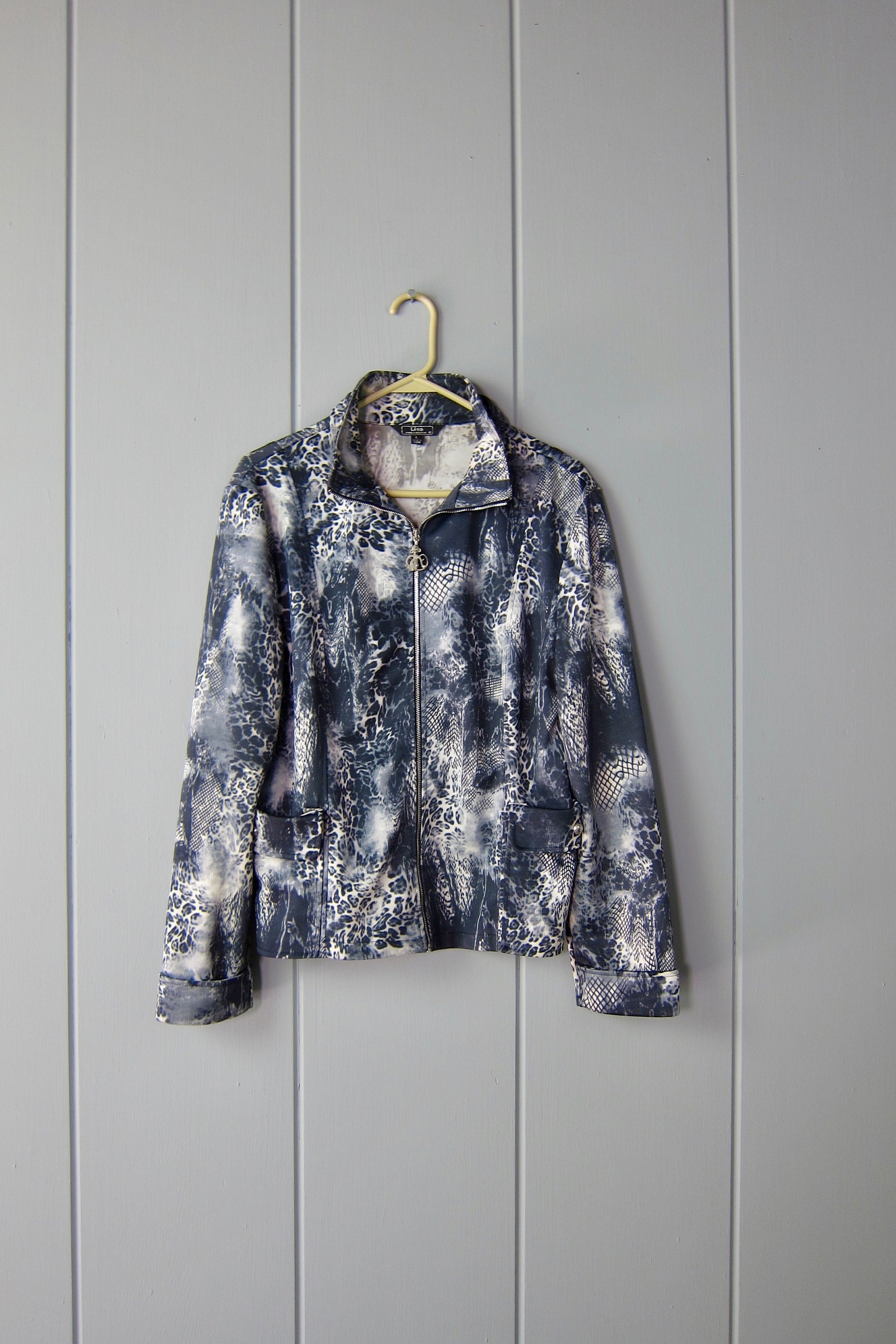 ジャケット・アウター 00s archive y2k python pattern jacket 90s