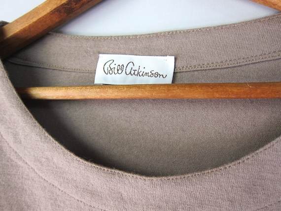 70s Light Brown Wool Cargo Shirt | Bill Atkinson … - image 6