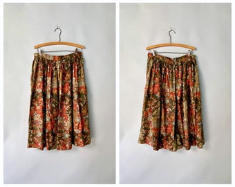 fall color skirts