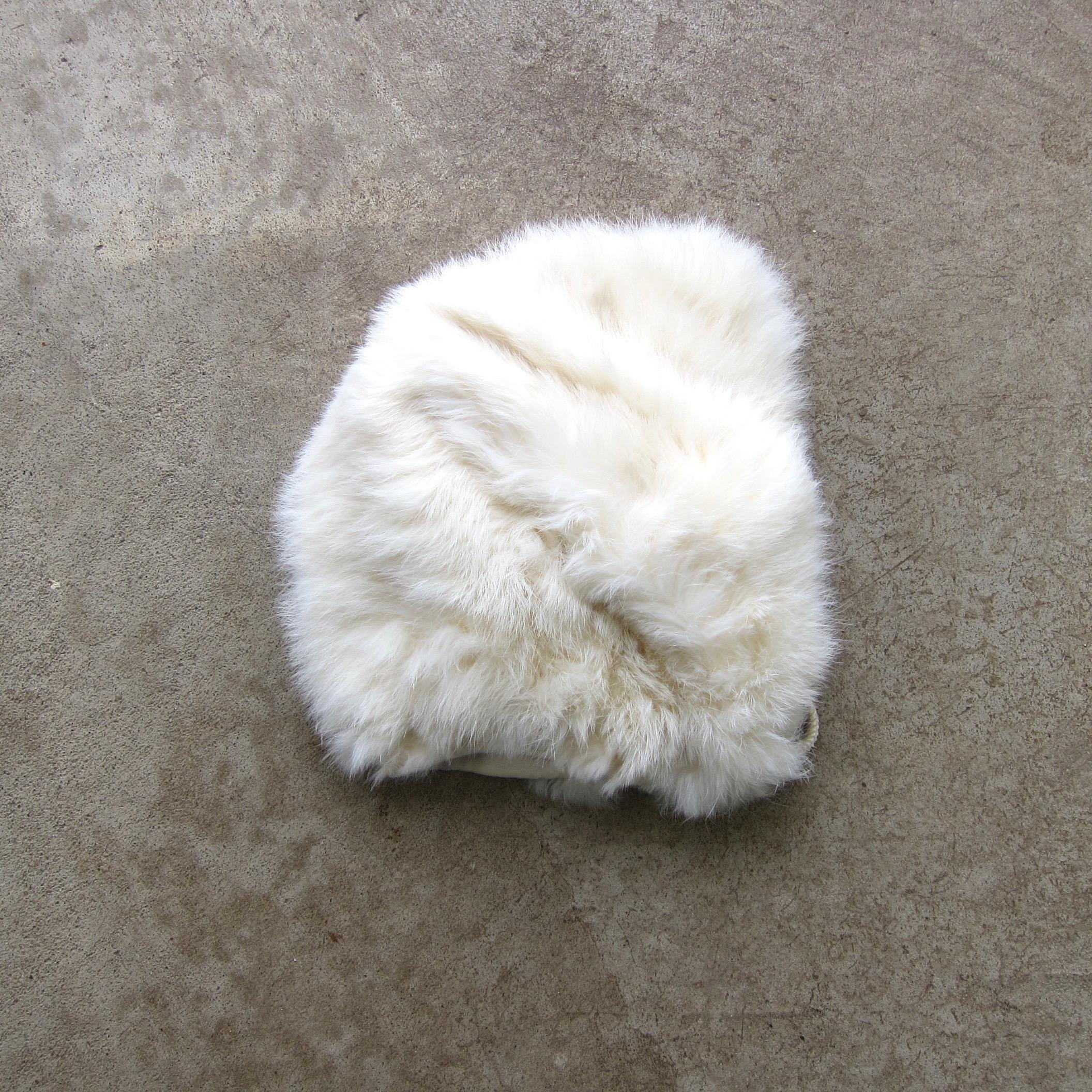 ほぼ未使用☆UNUSED RABBIT FUR HAT UH0365 size1 Amazon.com: HIIGH 100% Real Rabbit Fur Hat Thicken Winter
