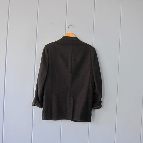 60s Robert Rollins Wool Blazer Unisex Wool Jacket… - image 8