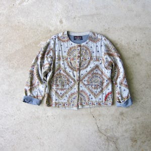 古着　ヴィンテージ　ジャケット　sacred threads 90s Sacred Threads - Etsy