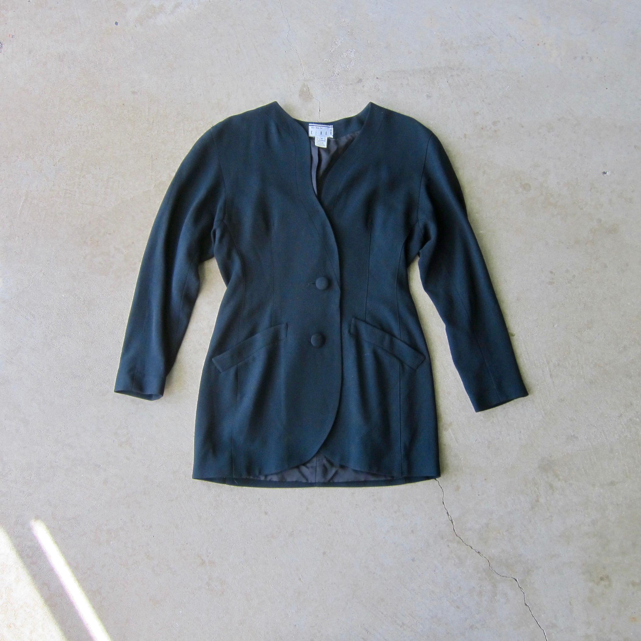 90s KENAR Mini Blazer Dress - Etsy