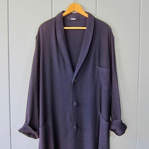 1940s Long Housecoat Robe MAQ