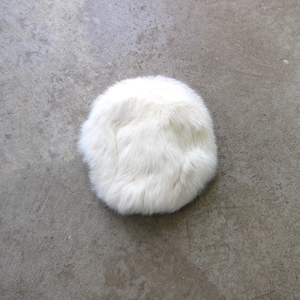 1950s Rabbit Fur Fascinator Hat
