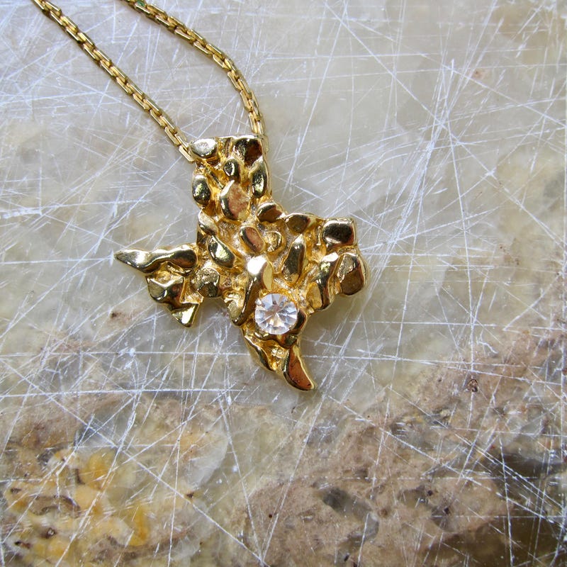 The Texas Necklace-Gold main image 0