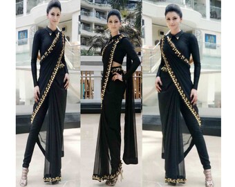 readymade saree gown