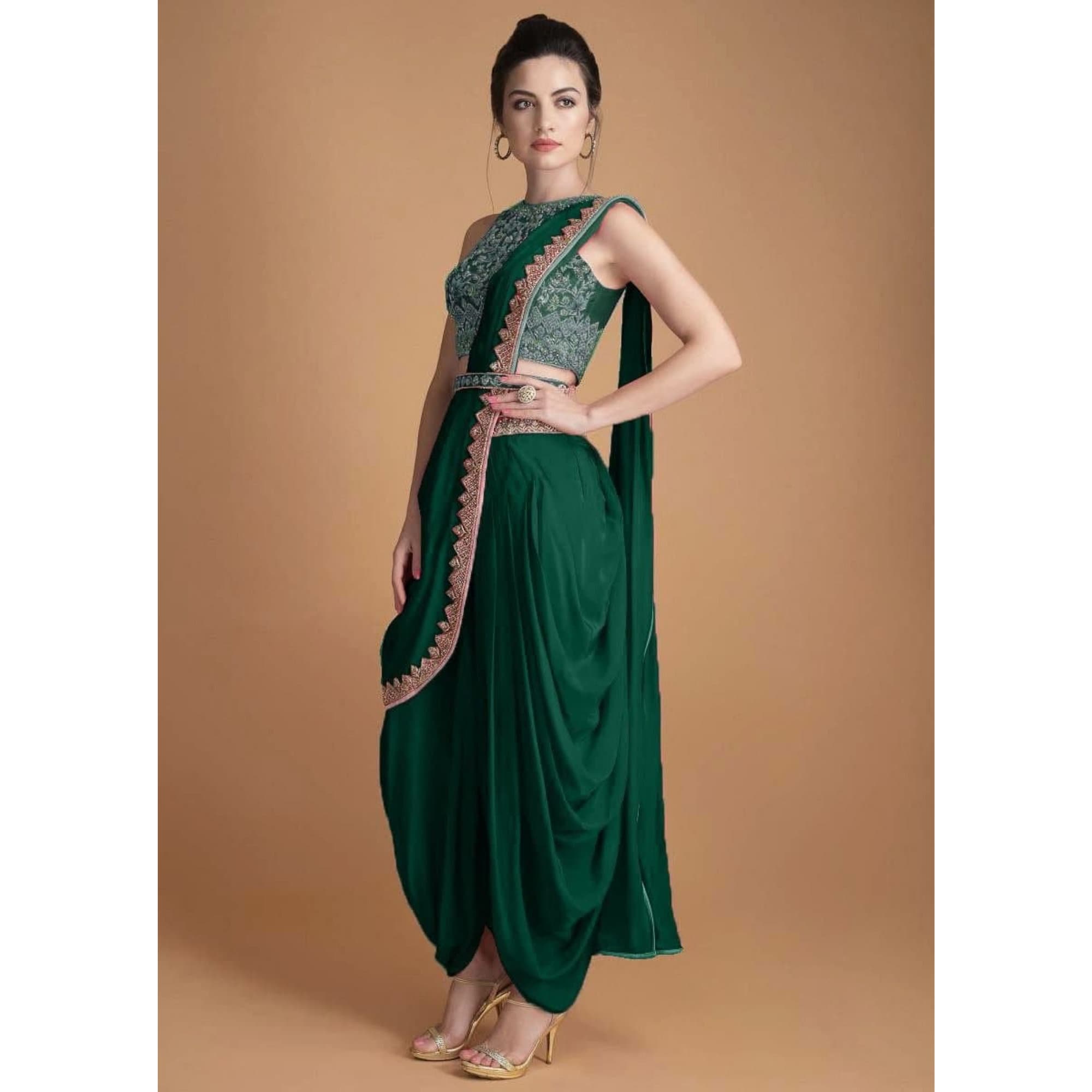 Dhoti Salwar Designer Indian Dress 