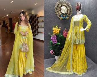 haldi function dresses online