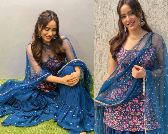 readymade sharara suits