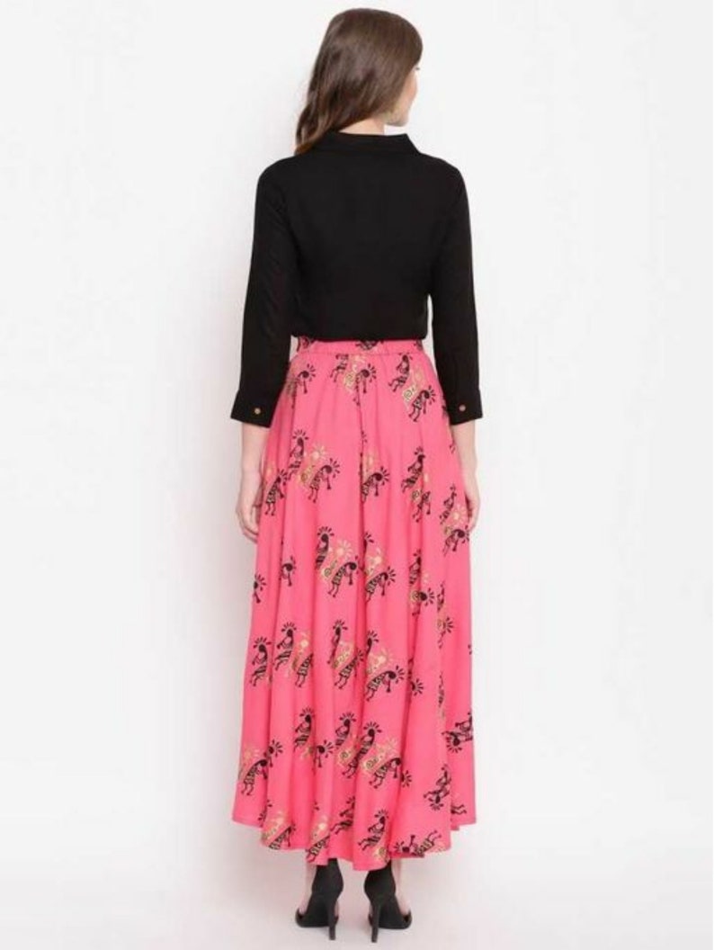 long skirt with top for women