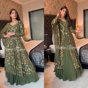 long pakistani dresses