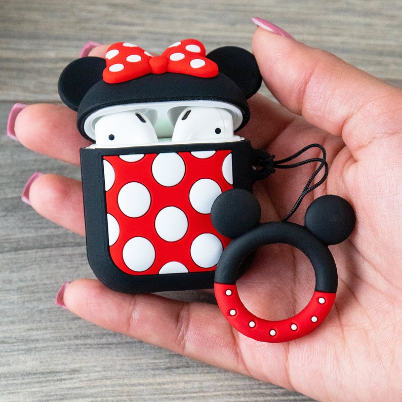 24 Unique Disney Gift Ideas featured by top US Disney blogger, Marcie and the Mouse: Disney Airpods Case Disney Airpod Case Cute Airpod Case image 0