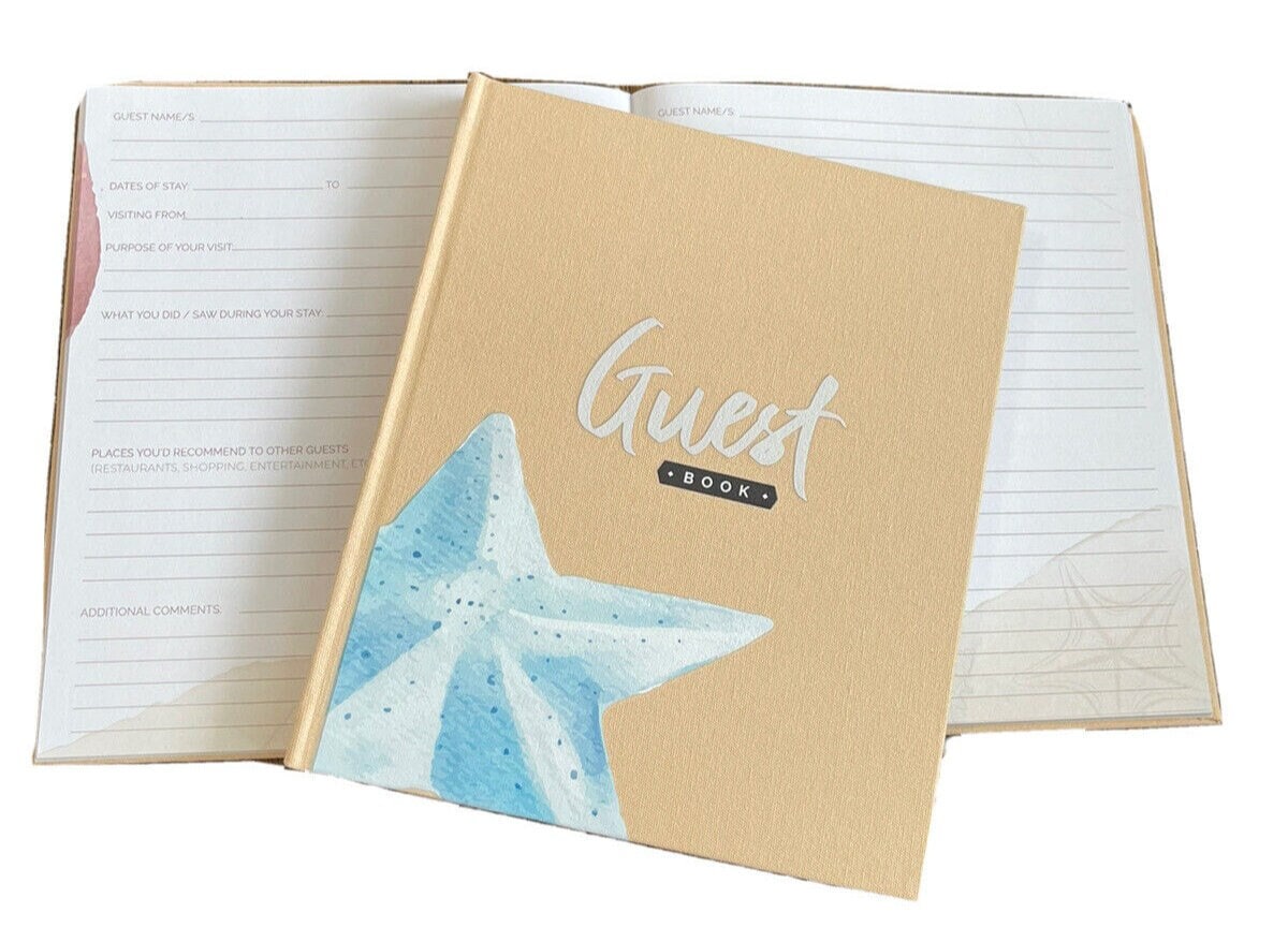  Beach Home Guest Book (Hardcover): A Guest Sign In Book For  Airbnb Vacation Home, Beach House, Vrbo, Beach Home Rental for Visitors:  9798469563310: Windsor, Ivy Rose: Books