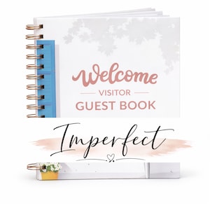 Short Term Rental Visitor Guest Book Spiral Binding Airbnb Log Journal Guest Sign In Welcome Book Vacation Cabins, Rentals, IMPERFECT SALE