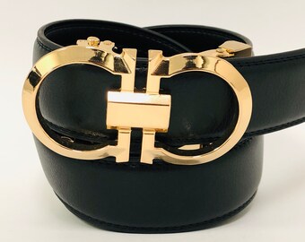gold designer belt