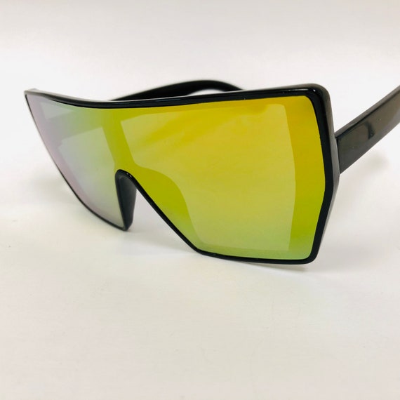 Oversize Fashion Men Women Sunglasses Square Lens Gafas de Sol Lentes de Moda