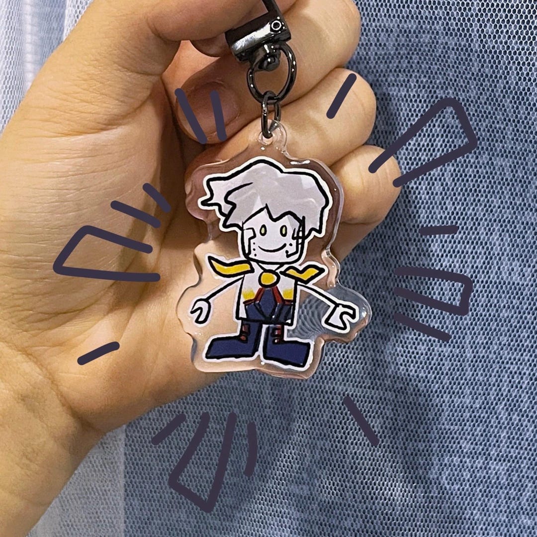 Puppet Keychains Pixal Puppet Keychain - Etsy