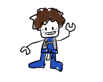 Jay Puppet Sticker
