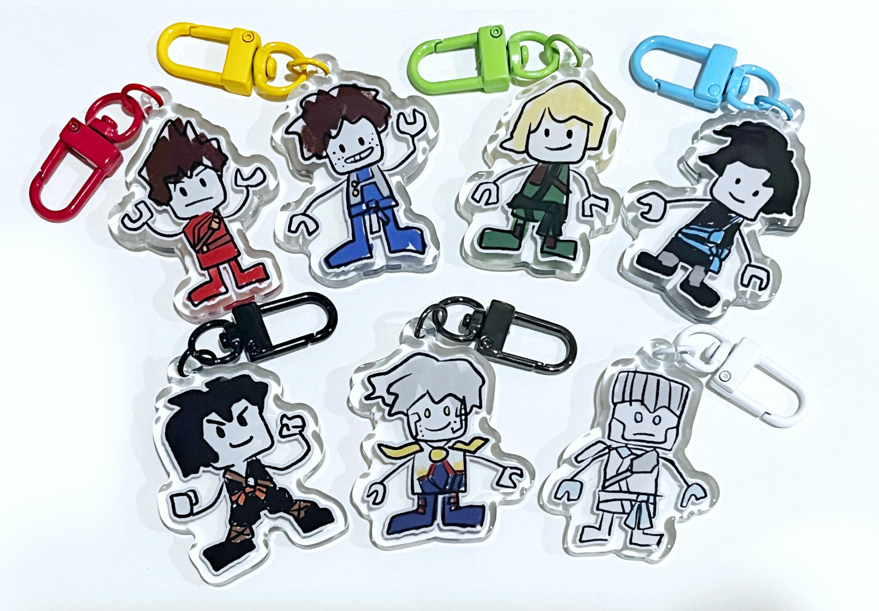 Puppet Keychains Kai Puppet Keychain - Etsy
