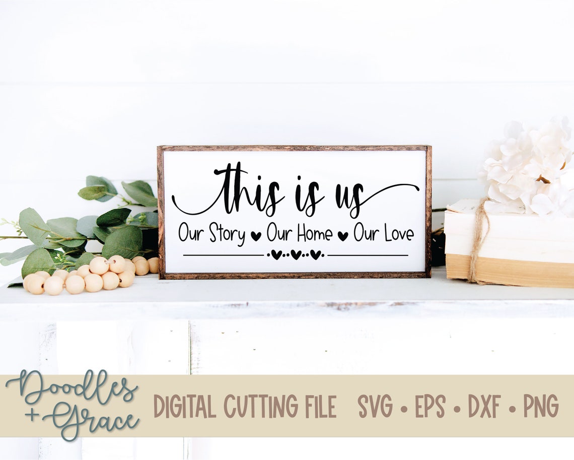Personalized This is Us SVG | Our Story Our Home Svg | This is Us ...
