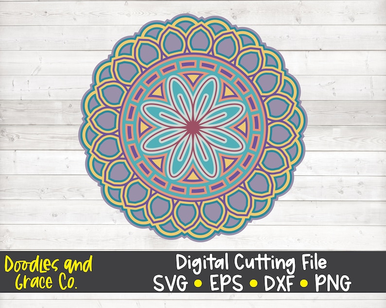 Free Free Layered Mandala Svg Etsy