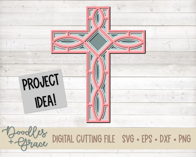 Dxf Layered Cross Mandala Svg Eps Svg 3d Layered Mandala Cut File Paper Crafting Svg Files For Cricut Png 3d Cross Mandala Svg Embellishments Craft Supplies Tools Vadel Com