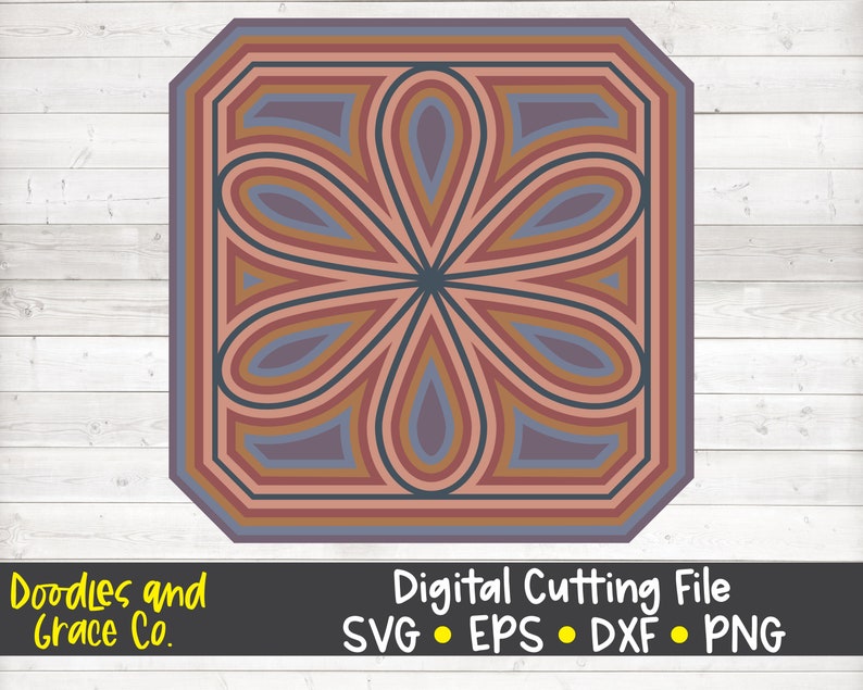 Free Free 279 Layered Paper Mandala SVG PNG EPS DXF File