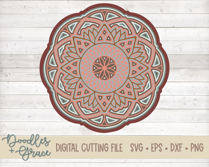 Free Free 140 Layered Flower Mandala Svg SVG PNG EPS DXF File