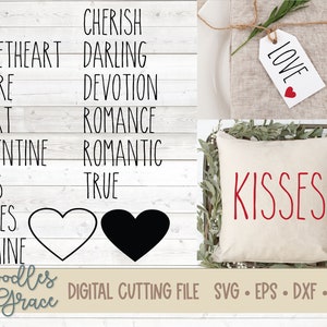 Valentine&#39;s Day words svg | love svg | rustic Valentine&#39;s Day SVG | love words svg | Valentine&#39;s Day sayings svg | heart svg